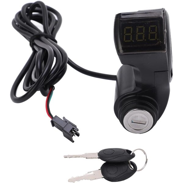 VGEBY Schlüsselstartschalter für Elektroroller-Lenker 22,2 mm