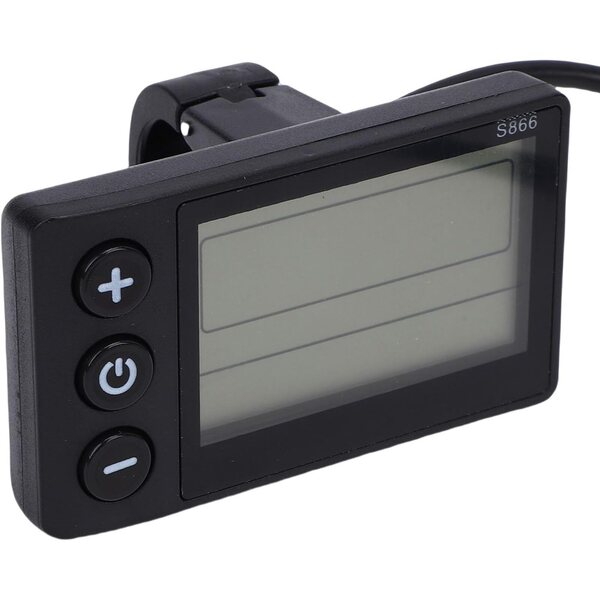 Luocute HD-Elektroroller-LCD-Panel mit Batterie- und Geschwindigkeitsanzeige