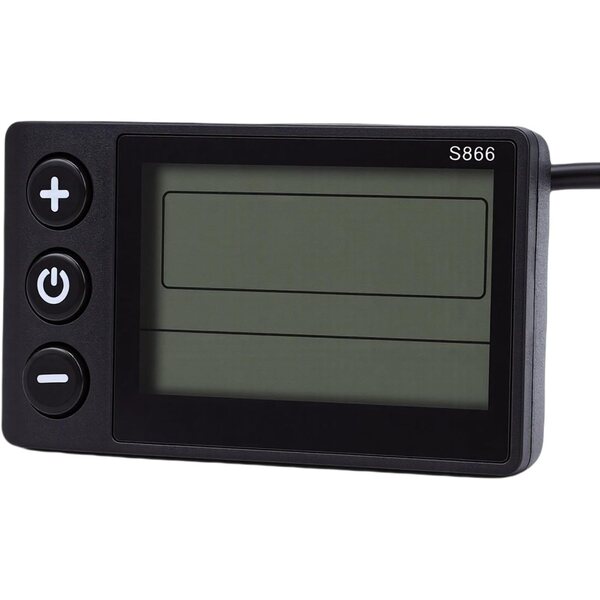Luocute HD-Elektroroller-LCD-Panel mit Batterie- und Geschwindigkeitsanzeige