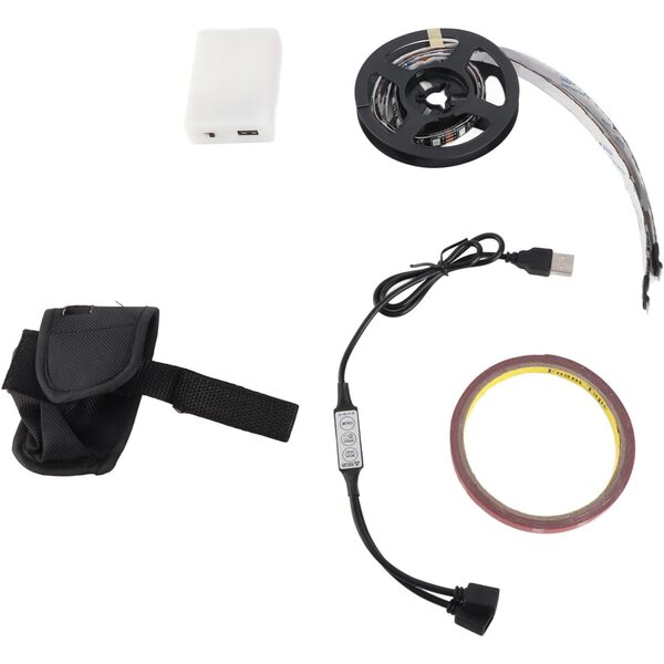 Aoresac LED-Lichtleiste für Scooter M365 – sicherer und wasserdichter Nachtstil