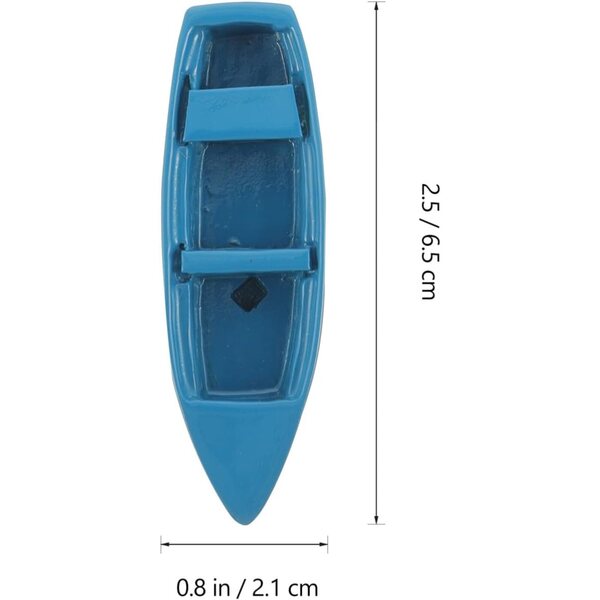 Gatuida Mini Decorazioni Spiaggia Robuste per Giardino delle Fate con Ombrelloni e Barchette