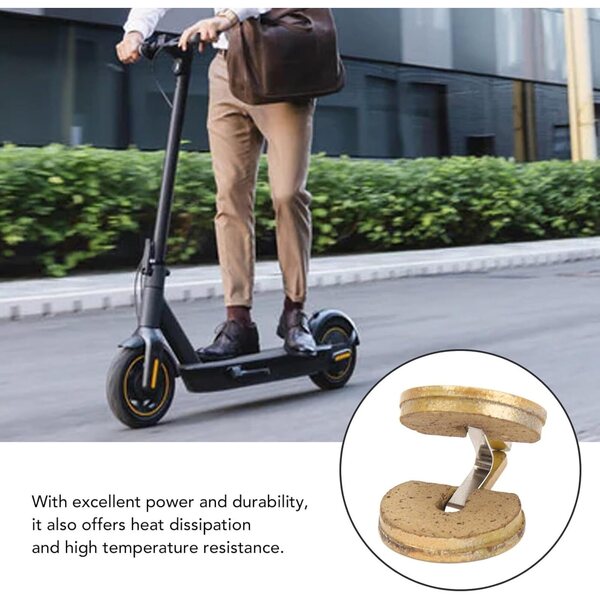 Scooter-Bremsbeläge M4 10" Metall, hohe Bremskraft und geringe Geräuschentwicklung