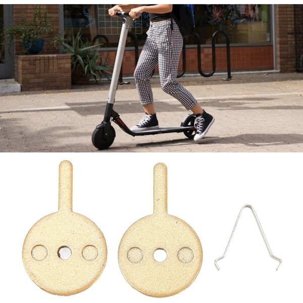 Scooter-Bremsbeläge M4 10" Metall, hohe Bremskraft und geringe Geräuschentwicklung