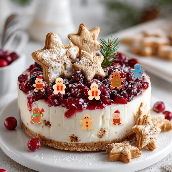 60 Ornamenti Natalizi Omino Pan di Zenzero in Resina, 6 Stili per Decorazioni Natale