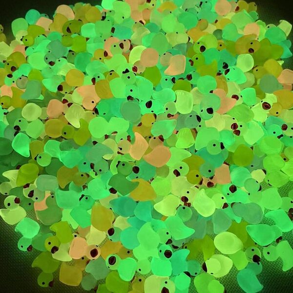 100 Mini Anatre Luminose in Resina per Decorazioni Casa, Fai da Te e Acquari