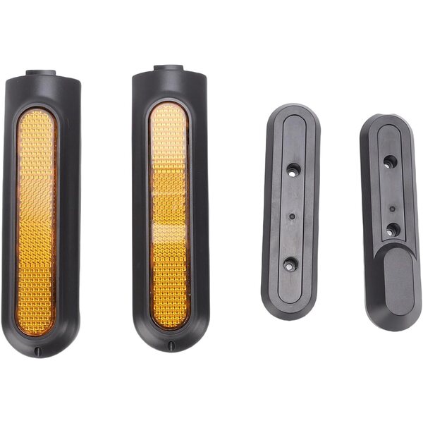 Mi4 PRO Scooter Nabenabdeckung RiToEasysports Reflektierendes Schutzset aus ABS und Eisen