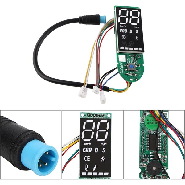 Socobeta MAX-G30 Scooter-Platine mit wasserdichter Abdeckung, schnelle und einfache Installation