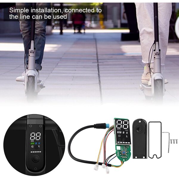 Socobeta MAX-G30 Scooter-Platine mit wasserdichter Abdeckung, schnelle und einfache Installation