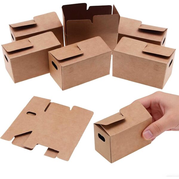 Scatole trasloco miniatura 6 pezzi 8x4,3x5 cm per casa delle bambole e fai da te