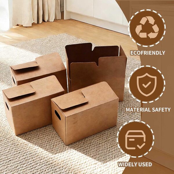 Scatole trasloco miniatura 6 pezzi 8x4,3x5 cm per casa delle bambole e fai da te