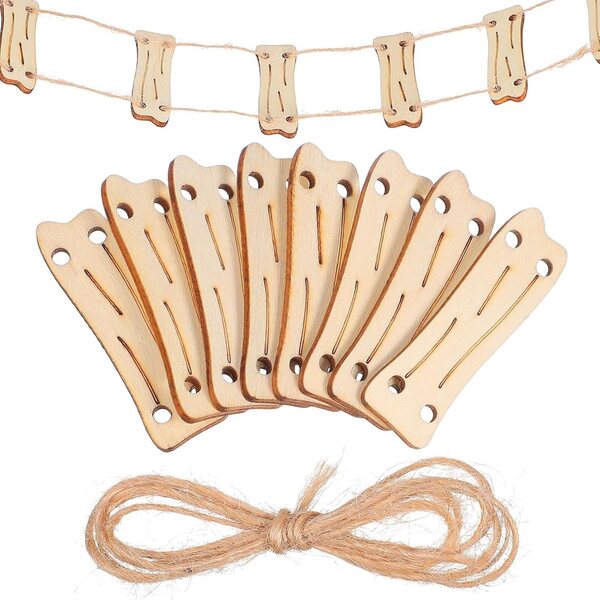 SEWACC Mini-Holzleiter für Feengärten und Miniaturdekorationen