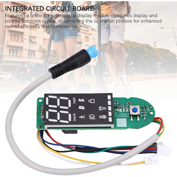 Elektroroller-Platine mit LED-Anzeige und Bluetooth für MI3-Ersatz
