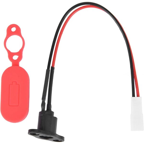 Pongnas Silikon-Ladeanschlussabdeckung für M365 Elektroroller, wasserdicht und staubdicht
