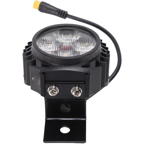 10-Zoll-LED-Scheinwerfer mit Hupe für Kukirin Elektroroller, RiToEasysports ABS-Frontlicht