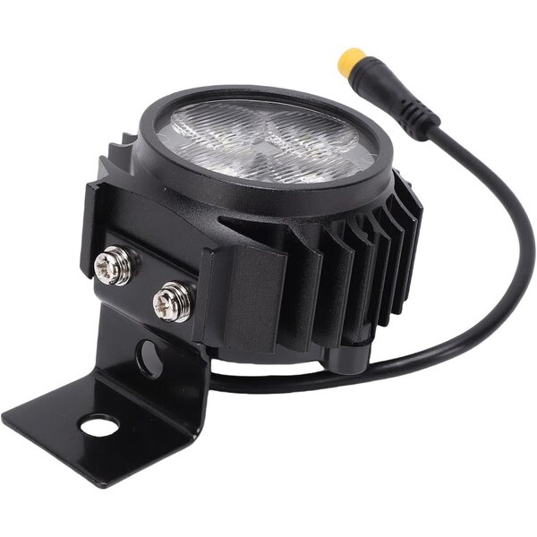 10-Zoll-LED-Scheinwerfer mit Hupe für Kukirin Elektroroller, RiToEasysports ABS-Frontlicht