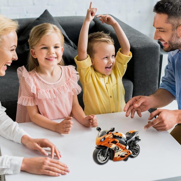 Generisches Mini-Motorrad mit Sound und Licht – sicheres Spielzeug mit realistischen Lichtern und Geräuschen
