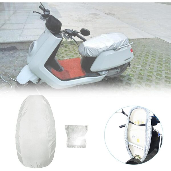 Regenfester Sitzbezug für Motorräder und Motorroller aus wasserdichtem Stretchstoff