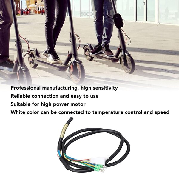 Changor Elektroroller-Motorkabel, 2,5-adrig, 6-polig, Kupfer, hohe Empfindlichkeit, hohe Leistung