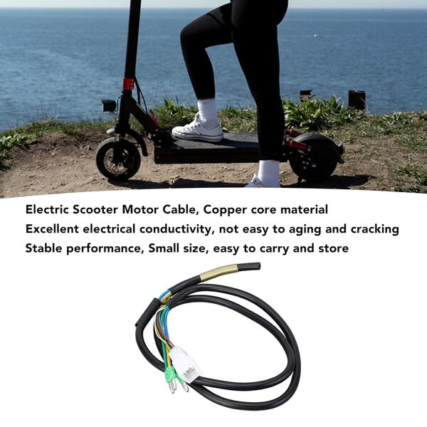 Changor Elektroroller-Motorkabel, 2,5-adrig, 6-polig, Kupfer, hohe Empfindlichkeit, hohe Leistung