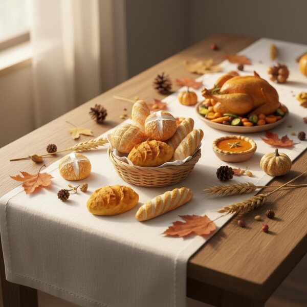 Set 8 pezzi pane in miniatura 1:12 per casa delle bambole, accessori realistici in resina
