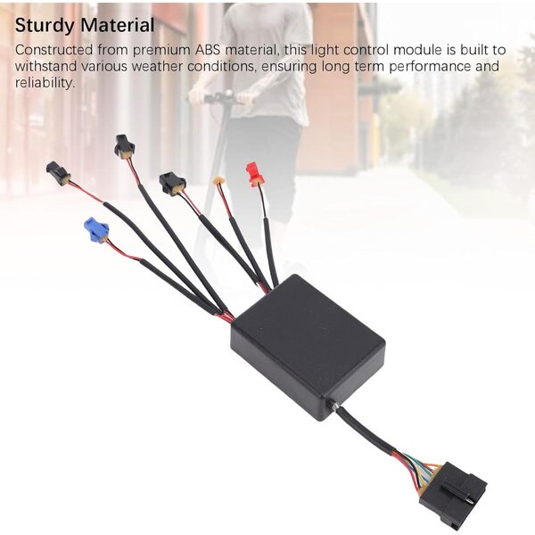 Lichtsteuerung für den Elektroroller Kukirin G 2 Master RiToEasysports. Robustes ABS