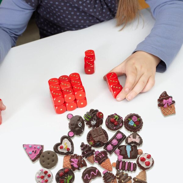 30 Pezzi Modelli Dessert Finti in Plastica Morbida per Decorazioni e Allestimenti