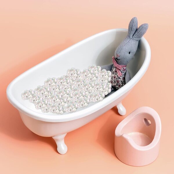 30pz Mini Gruppi di Bolle Acriliche Colorate per Casa delle Bambole e Decorazioni Miniatura