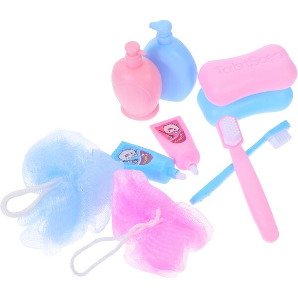 Set 2 Spazzolini da Denti Miniatura per Bambole - Accessori Bagno Casa Bambole SOPOTUTU