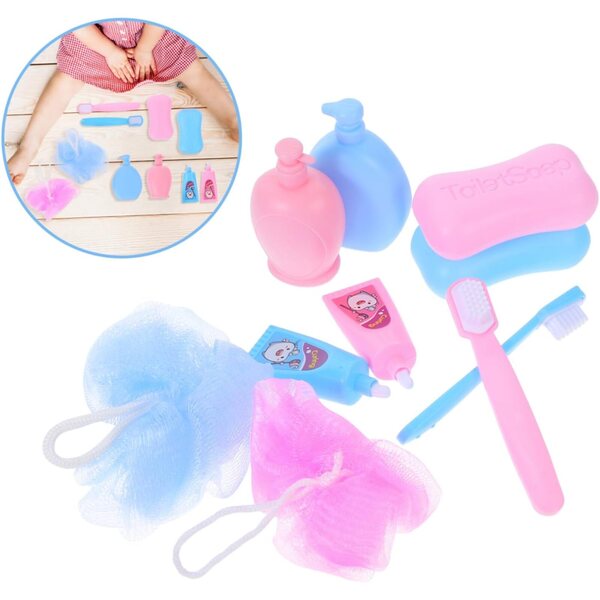 Set 2 Spazzolini da Denti Miniatura per Bambole - Accessori Bagno Casa Bambole SOPOTUTU