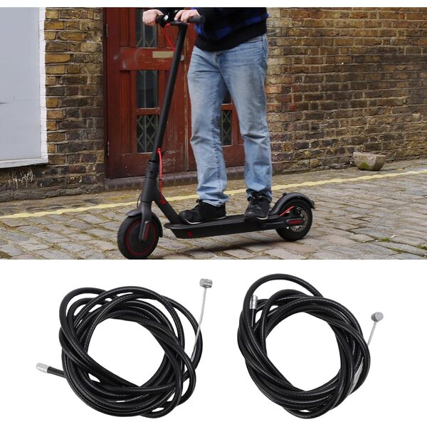 Bremskabel aus Gummi und Stahl für Elektroroller M365 Pro4, 1,95 m, 2 Stück