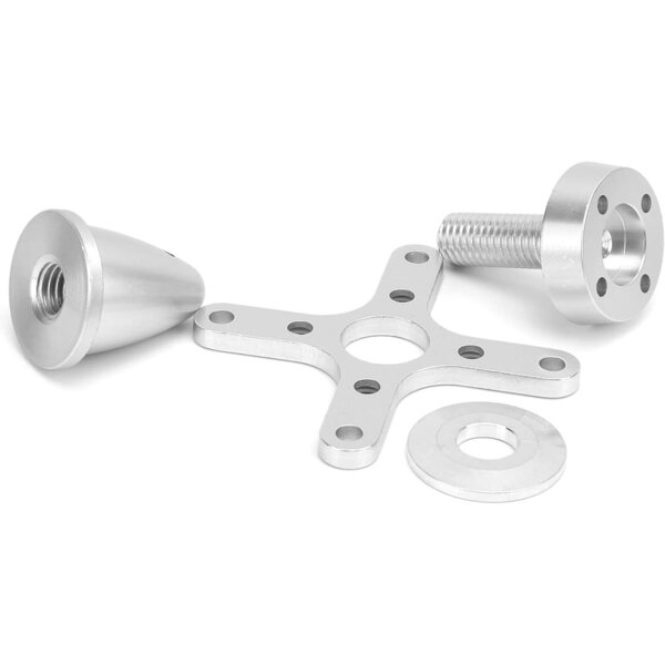 Cryfokt Aluminiumlegierungshalterung für bürstenlosen Motor C5055, langlebiges Silber