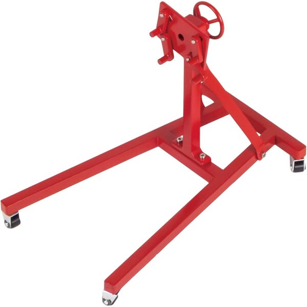 Motorkranhalterung aus Metall für 1/10 RC-Car mit 360°-Drehung, robustes rotes Aluminium