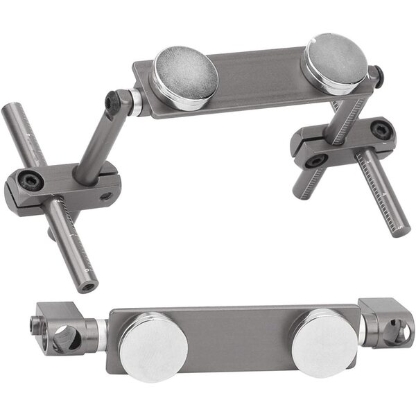 Magnetische Halterung aus CNC-Aluminiumlegierung für 1/10 RC-Car mit einstellbarem Winkel