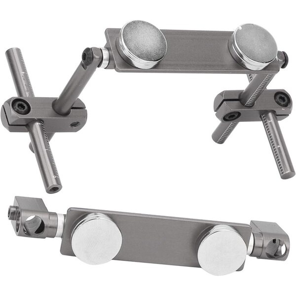 Magnetische Halterung aus CNC-Aluminiumlegierung für 1/10 RC-Car mit einstellbarem Winkel