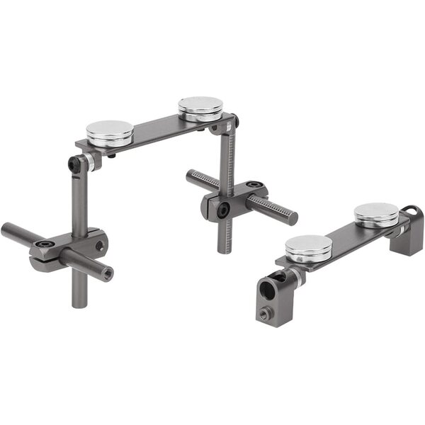 Magnetische Halterung aus CNC-Aluminiumlegierung für 1/10 RC-Car mit einstellbarem Winkel