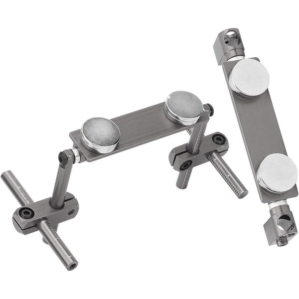Magnetische Halterung aus CNC-Aluminiumlegierung für 1/10 RC-Car mit einstellbarem Winkel