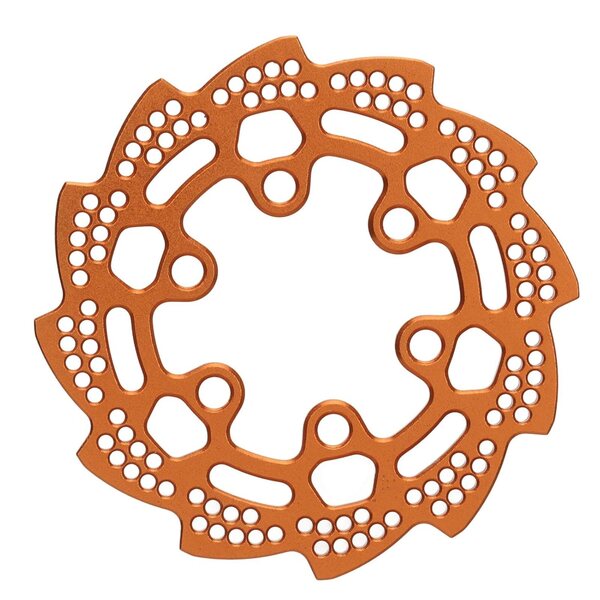 Hintere Bremsscheibe aus Aluminiumlegierung für Losi 1:4 PROPI PROMOO MX Dirtbike Gold