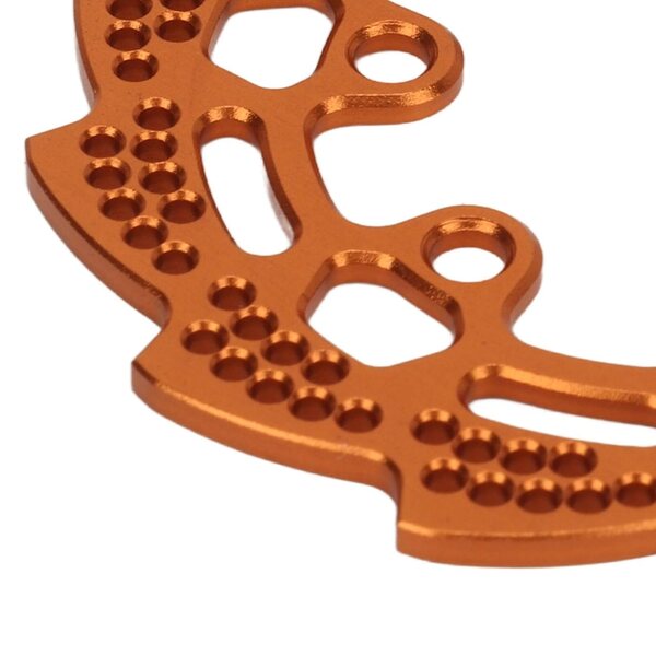 Hintere Bremsscheibe aus Aluminiumlegierung für Losi 1:4 PROPI PROMOO MX Dirtbike Gold