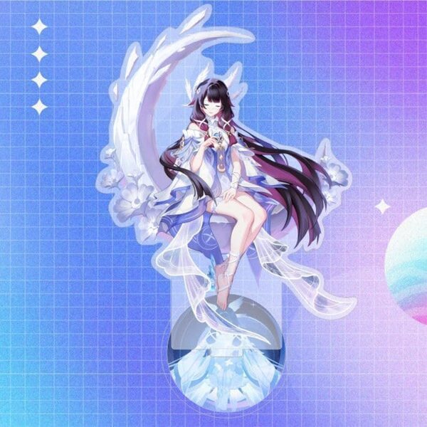 Genshens Columbina Acryl Stand 15CM - Action Figure Acrilica Decorativa da Tavolo