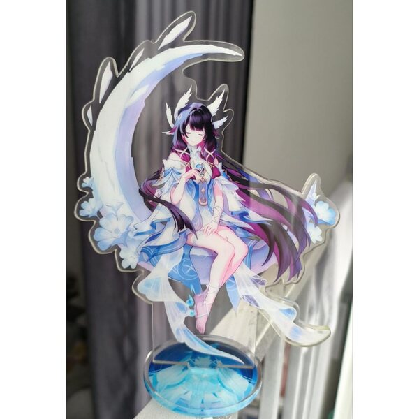Genshens Columbina Acryl Stand 15CM - Action Figure Acrilica Decorativa da Tavolo