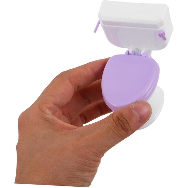 YARNOW 10 Mini Water per Casa delle Bambole in Plastica Scala 1:12, Accessori Bagno