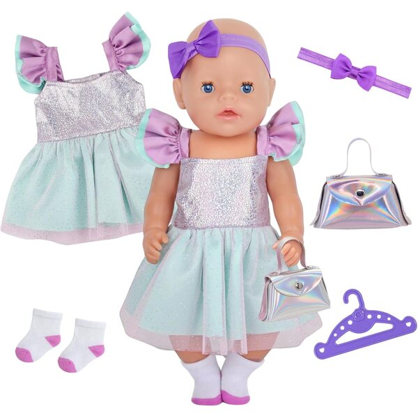 Gonna in tulle per bambole baby - abbigliamento elegante e raffinato Orizizhic
