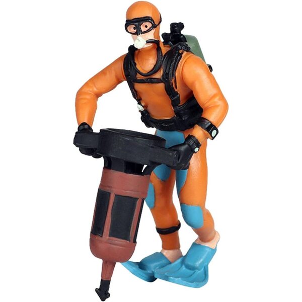 Actionfigur Unterwasser-Miniatur Oceanic Pädagogische Kunststoffdekoration FewNvWa
