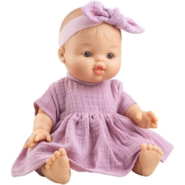Paola Reina Gordi Girl Federica poupée réaliste 34 cm pour enfants créatifs