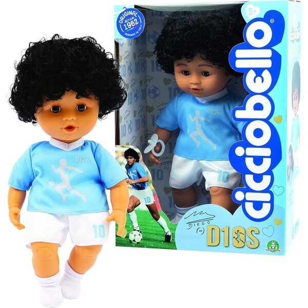 Cicciobello D10S Maradona-Puppe mit Fußballer-Uniform – Giochi Preziosi
