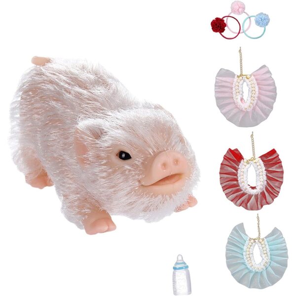 Oshhni Set aus wiedergeborenen Puppen aus Silikon mit Zubehör, kreative Geschenkidee