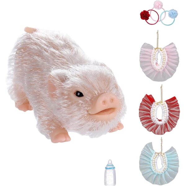 Oshhni Set aus wiedergeborenen Puppen aus Silikon mit Zubehör, kreative Geschenkidee