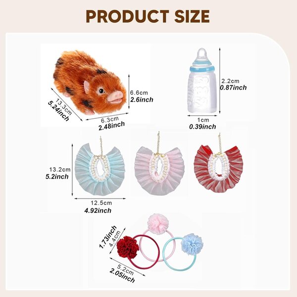 Sharplace Set Bambola Reborn in Silicone Morbida e Realistica Ideale Regalo