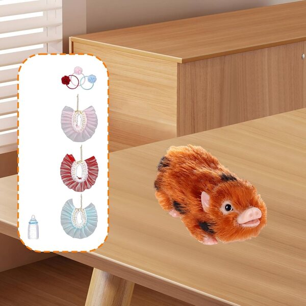 Sharplace Set Bambola Reborn in Silicone Morbida e Realistica Ideale Regalo