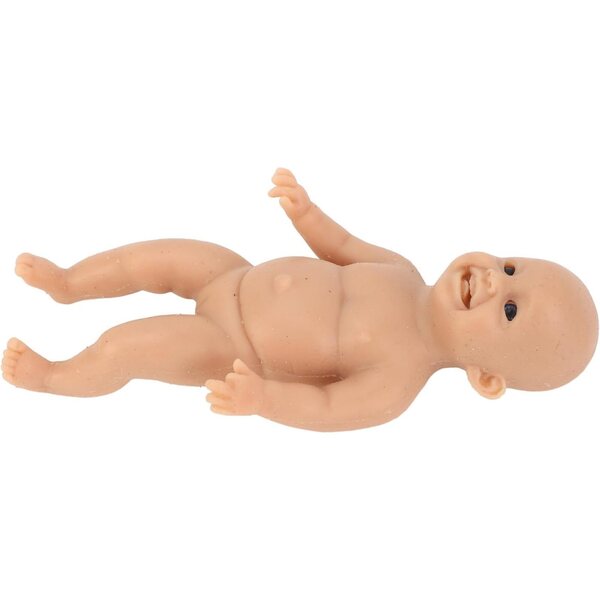 6 Zoll große realistische Silikonpuppe mit weichem Gelenkkörper für Kinder